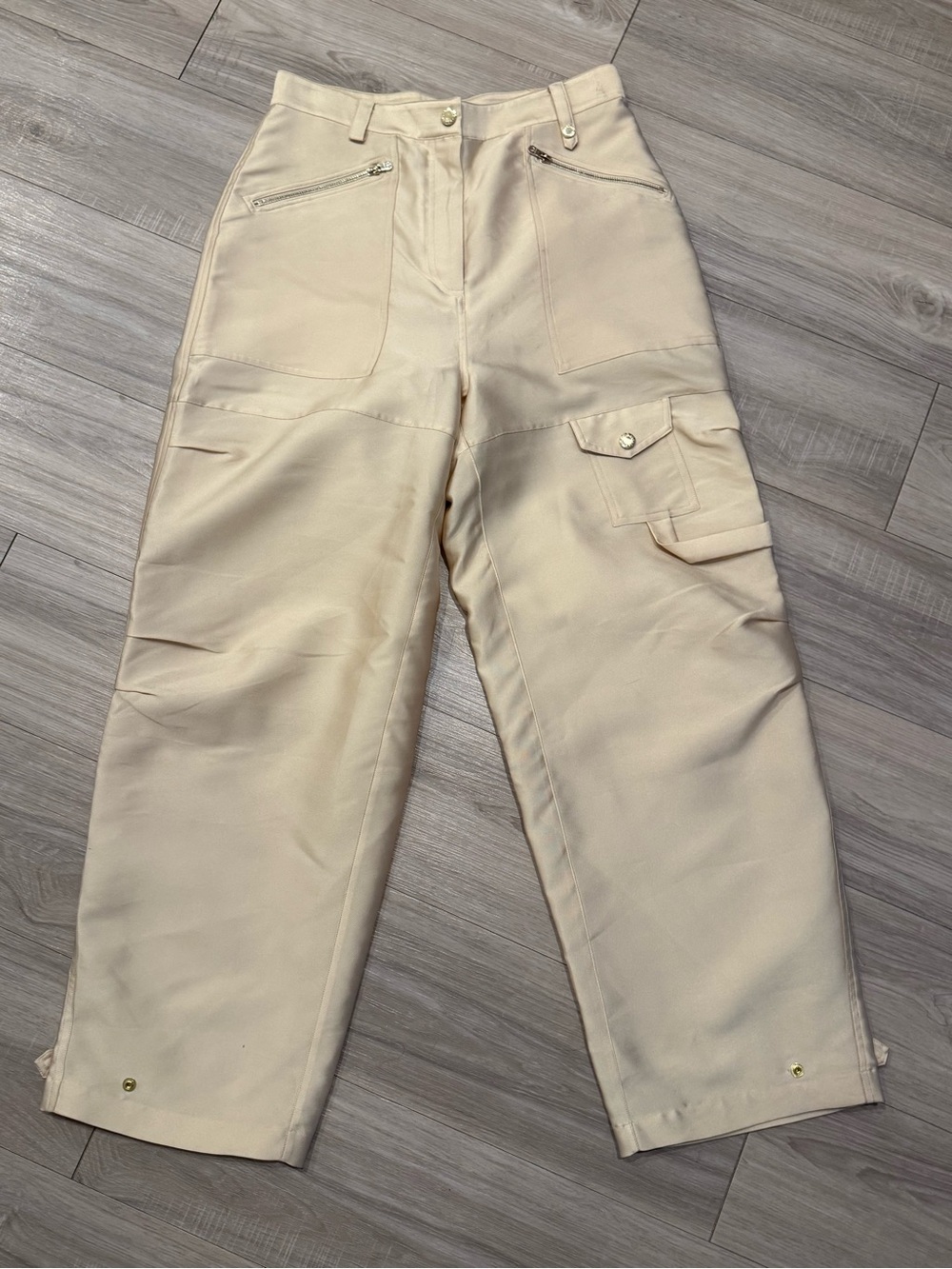 Sandro Ecru Andy Utility Cargo Pants